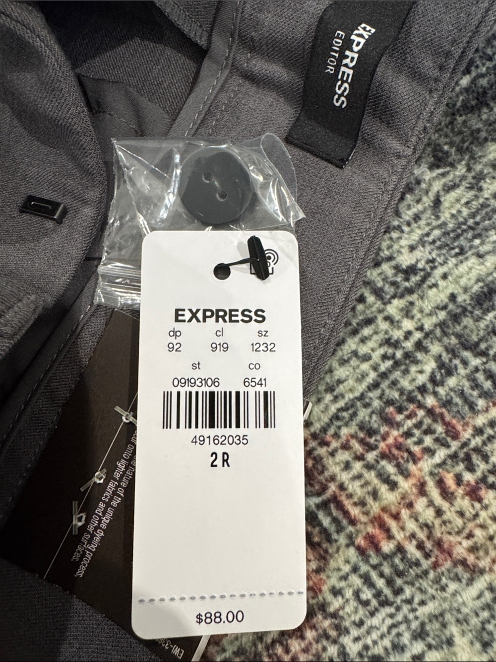 Express Editor Mid Rise Trouser - Picture 7 of 8
